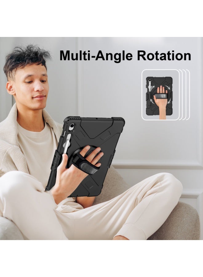 Cover for Samsung Galaxy Tab S11 (11 Inch), Durable Case with 360° Kickstand Holder/Hand Strap/Pen Holder for Galaxy Tab S11 - Image 2